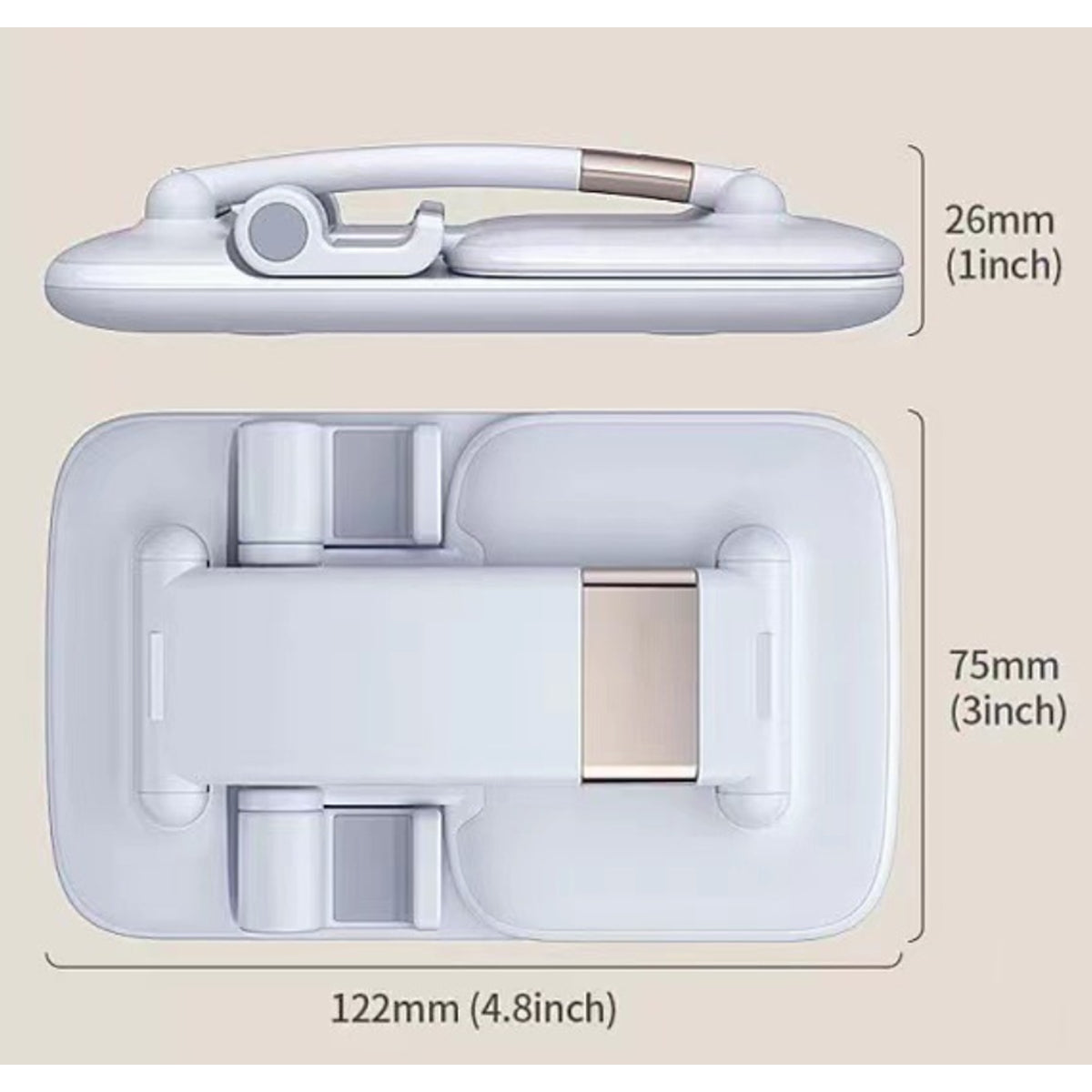 HUPSRC155 Foldable Rotating Mobile Phone Holder
