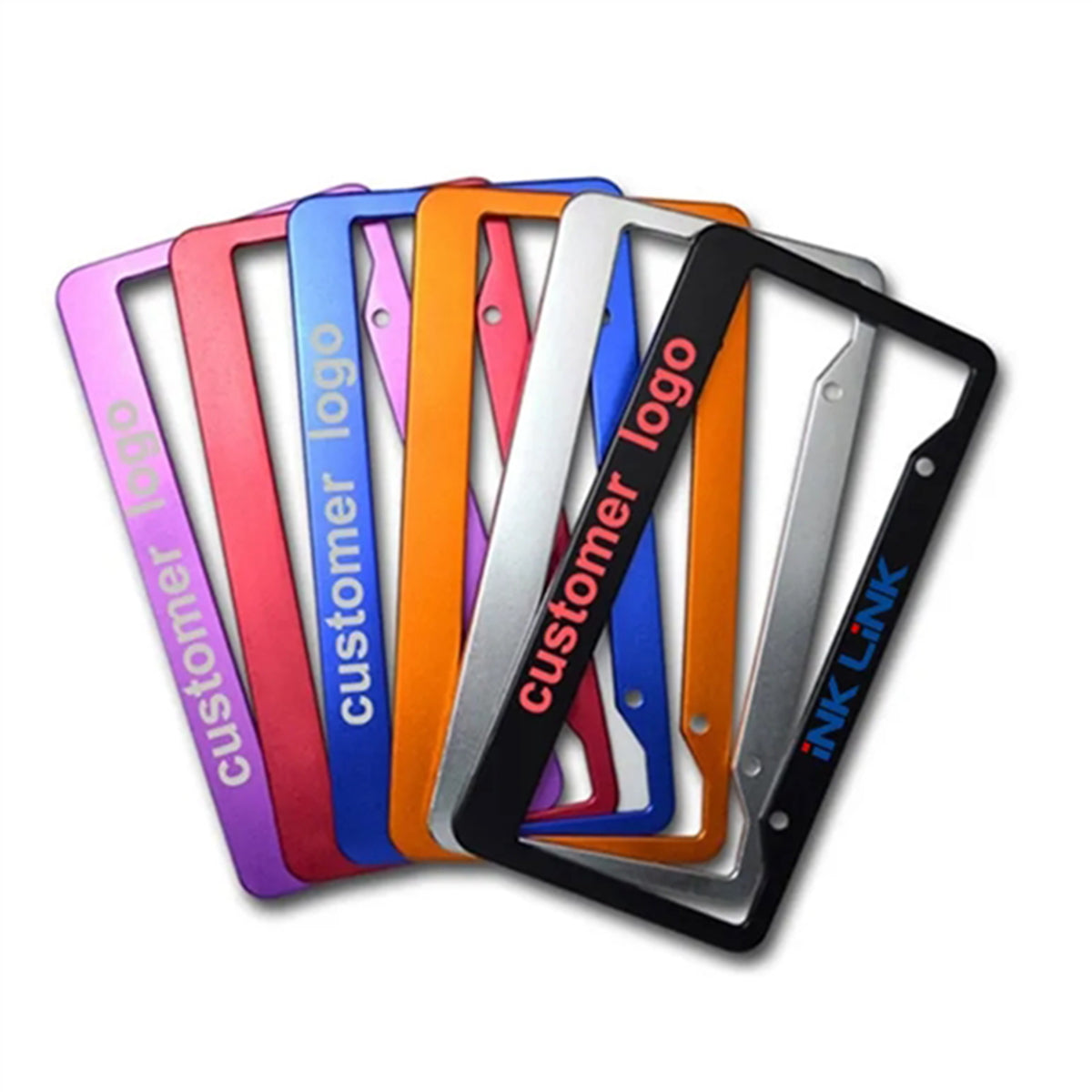 HUPSRC157 Metal Car Plate License Frame Cover