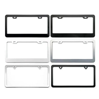 HUPSRC157 Metal Car Plate License Frame Cover
