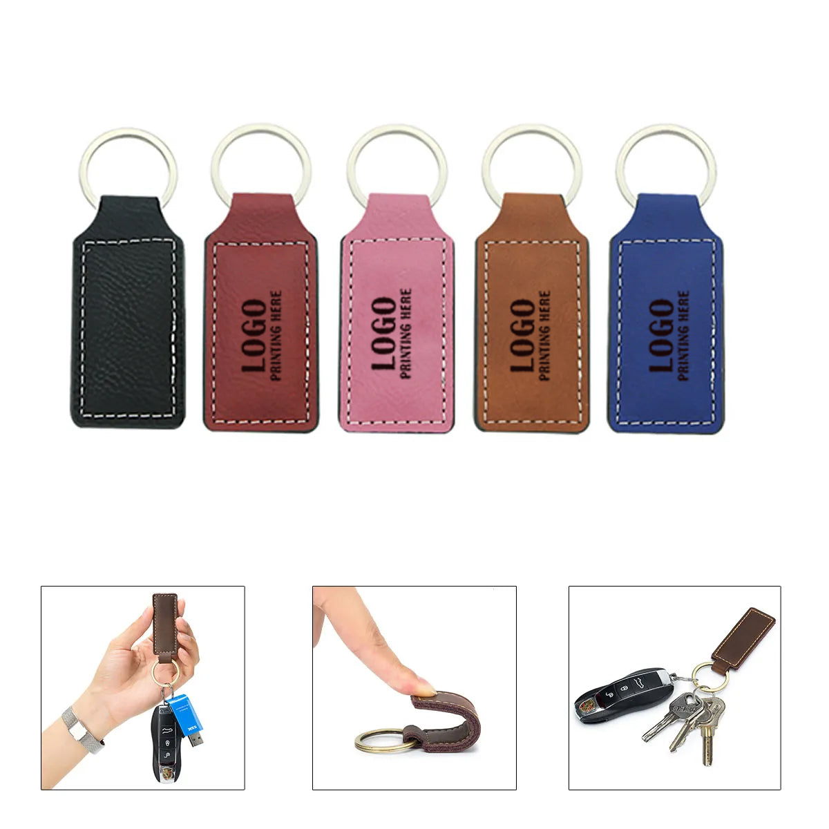 HUPSRC167 Pu Leather Key Chain