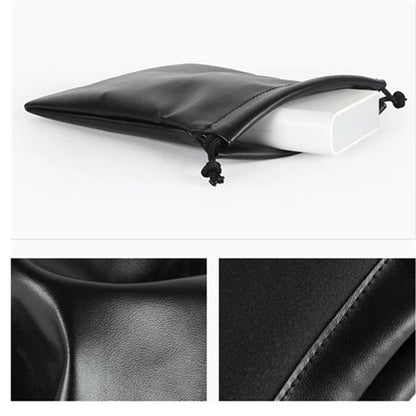 HUPSRC183 PU Leather Gift Drawstring Bag