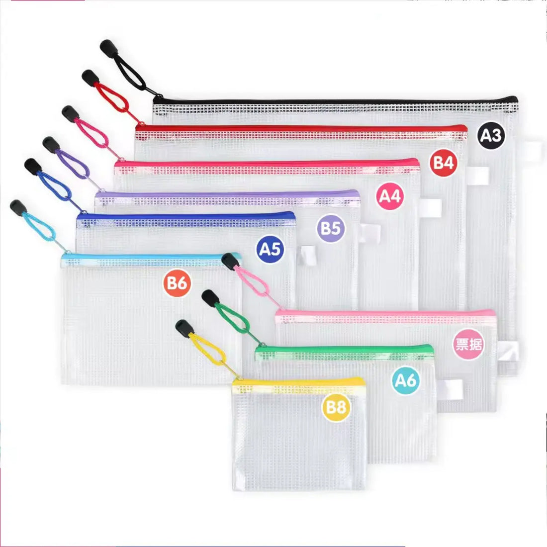 HUPSSX08 Mesh Zipper Case For Stationery