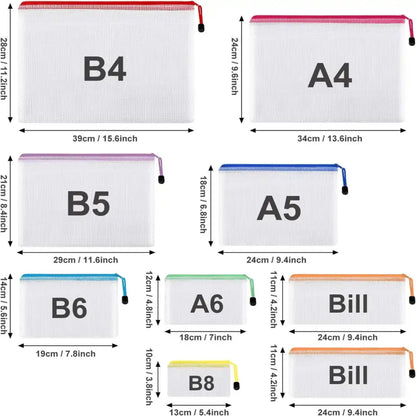 HUPSSX08 Mesh Zipper Case For Stationery