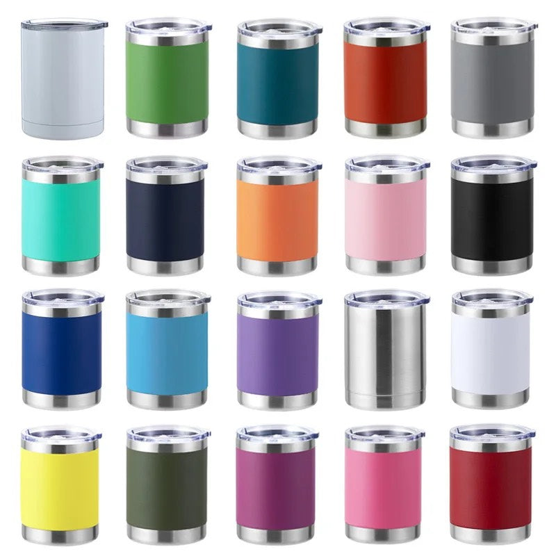 HUPSSY04 10 oz Vacuum-Insulated Stainless Steel Tumbler