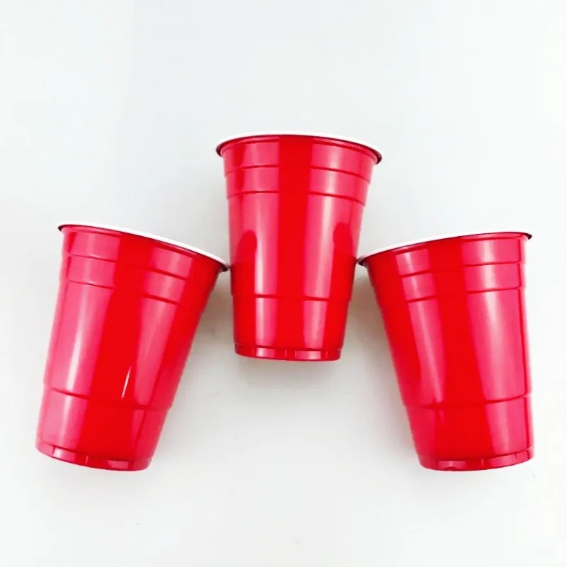 HUPSSY06Disposable Plastic Party Cup 16oz