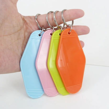 HUPSSY13Retro Vintage Motel Hotel Keychain