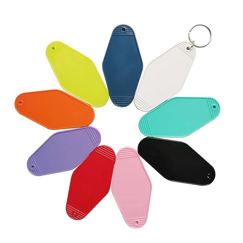 HUPSSY13Retro Vintage Motel Hotel Keychain