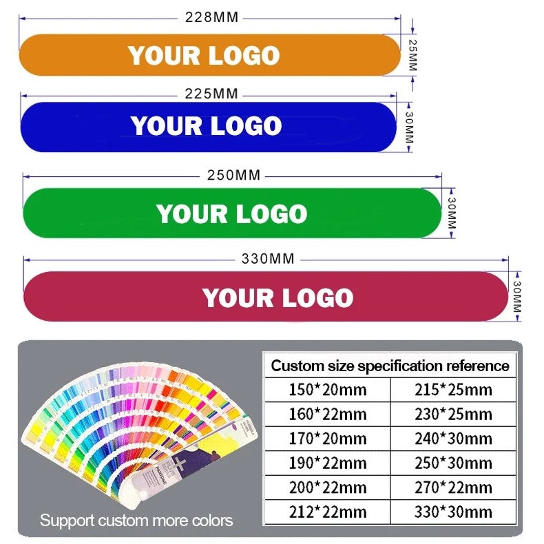 HUPSSY34Custom Slap Bracelets