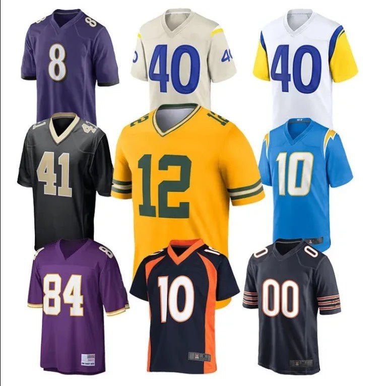 HUPSSY42 Custom Football Jersey