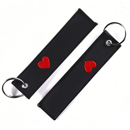 HUPSSY47 Personalized Fabric Keychain