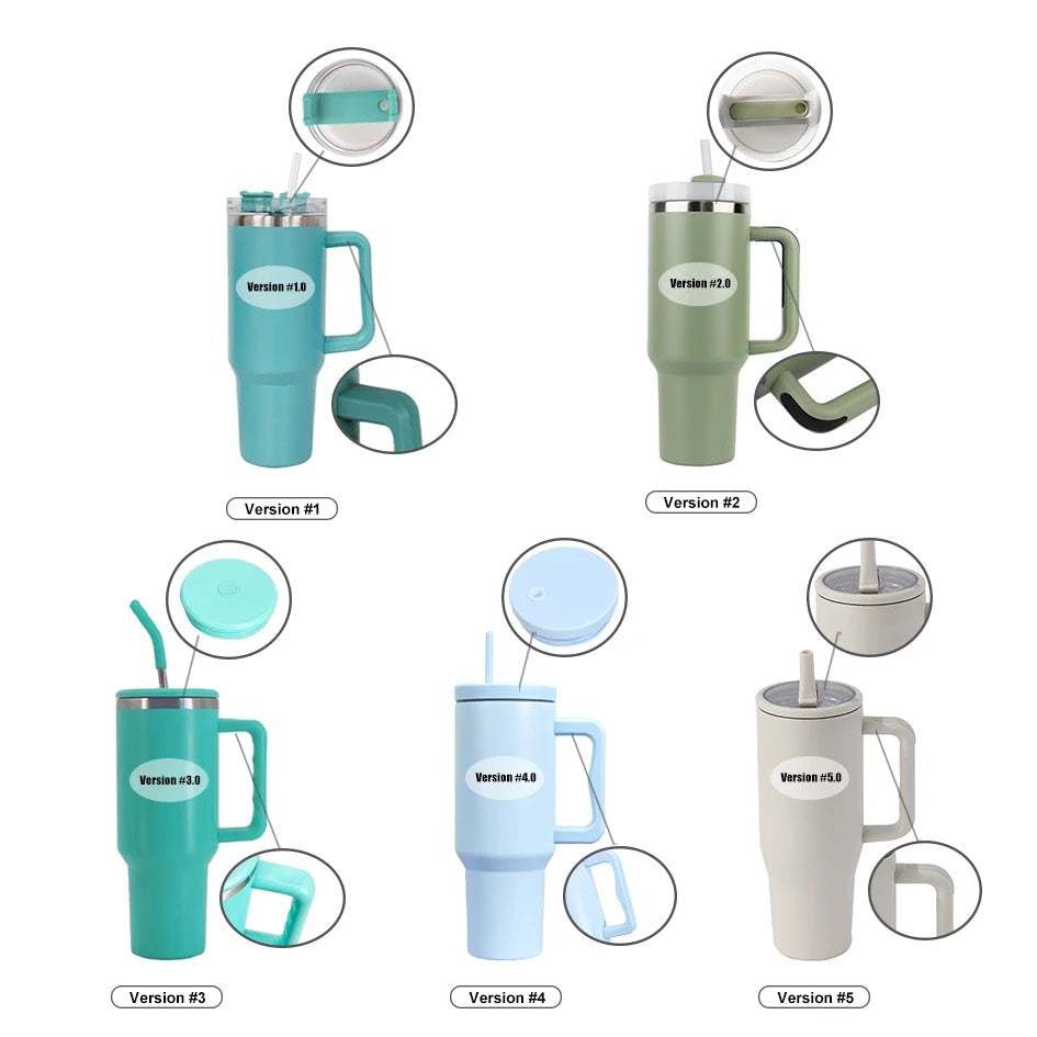 HUPSSY61 Vacuum Tumbler With Handle 40oz