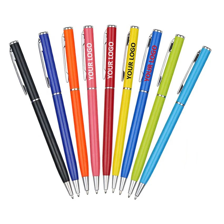 HUPSSY64 Metal Slim Twist Ballpoint Pen