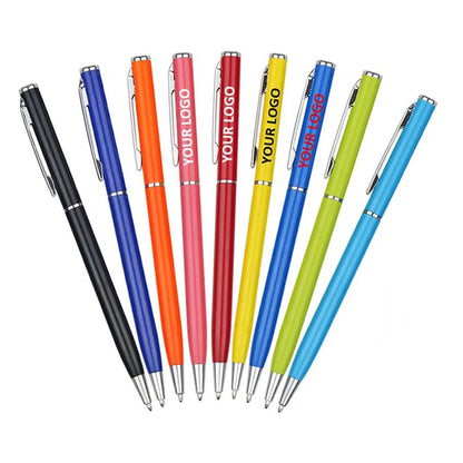 HUPSSY64 Metal Slim Twist Ballpoint Pen