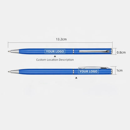 HUPSSY64 Metal Slim Twist Ballpoint Pen