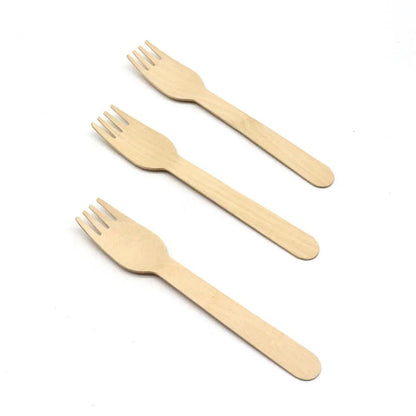 HUPSSY65 Wood Dessert Sporks