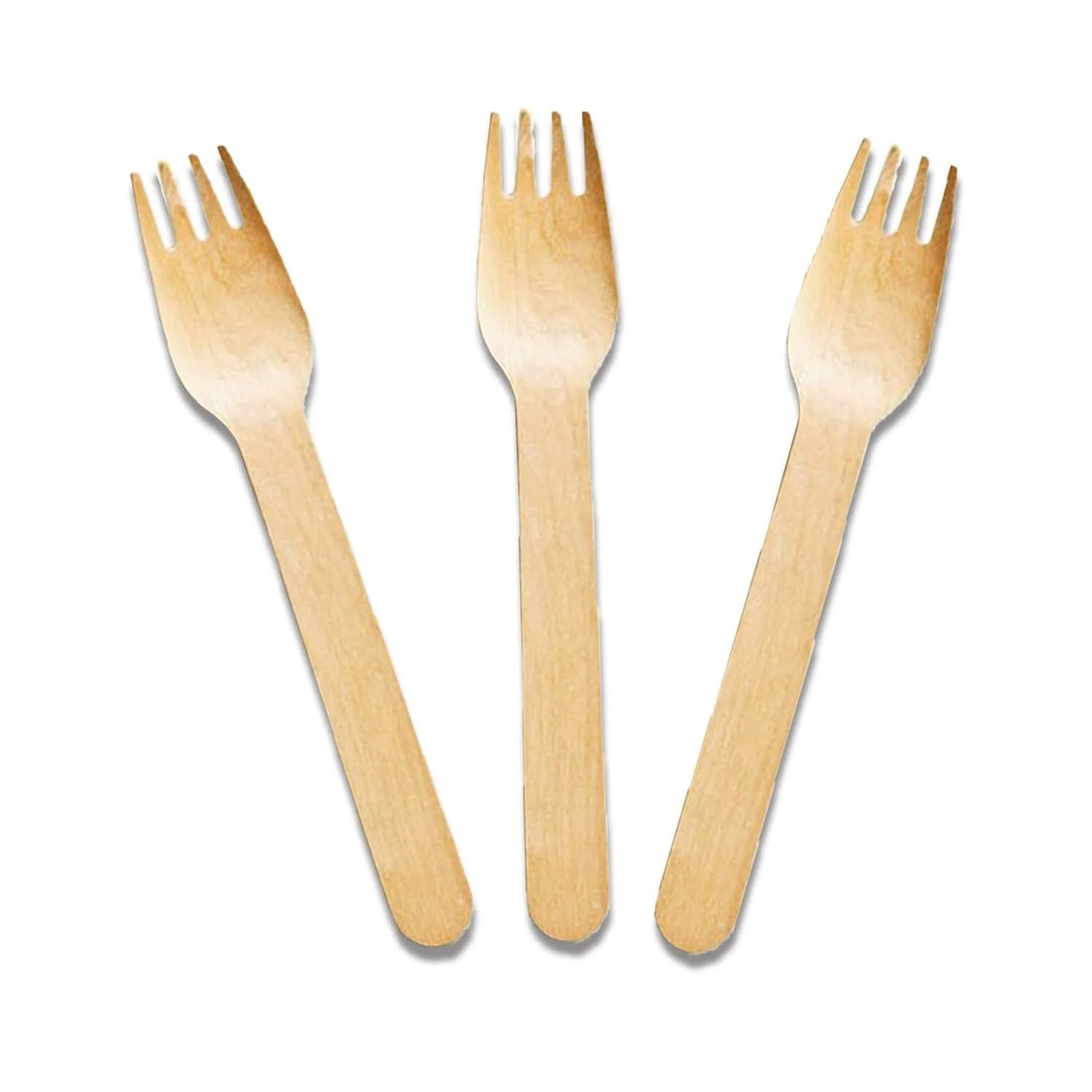 HUPSSY65 Wood Dessert Sporks