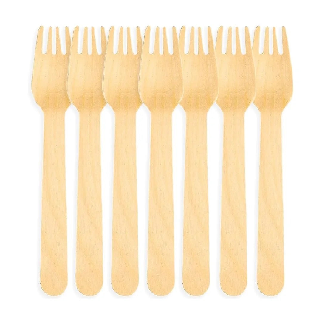 HUPSSY65 Wood Dessert Sporks