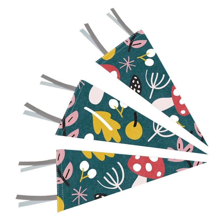 HUPSSY90 9&quot; x 24&quot; Printed Felt Pennant