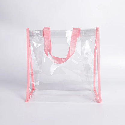 HUPSSY91 PVC Clear Tote Bags