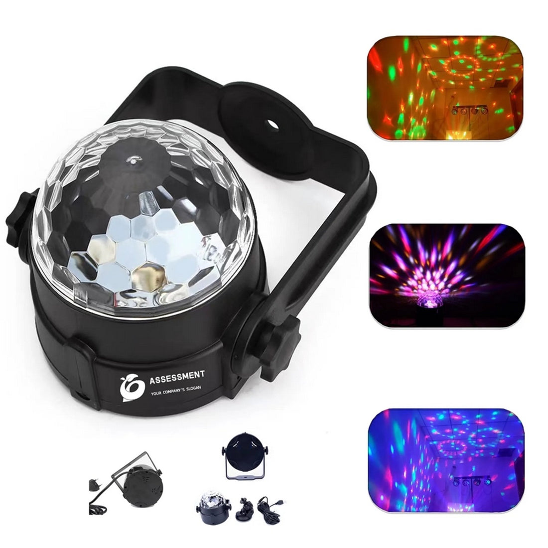HUPSTL100 Remote Control Sound Activated Disco Party Light