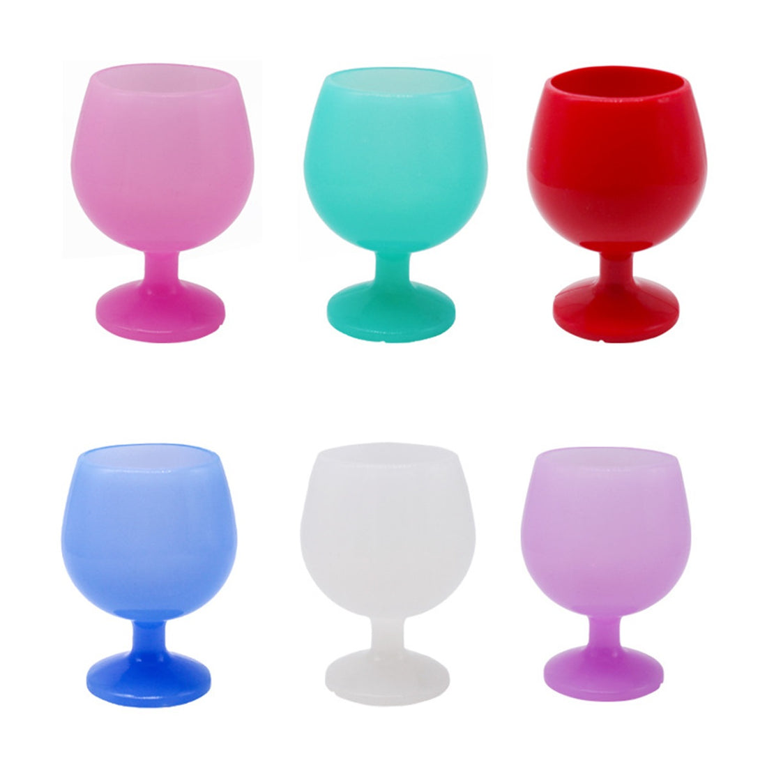HUPSTL103 8 oz Silicone Wine Cup