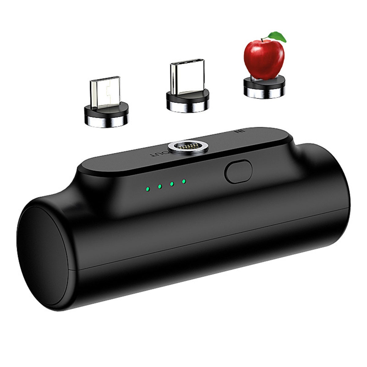 HUPSTL105 3000Mah Portable Power Bank With Magnetic Plug