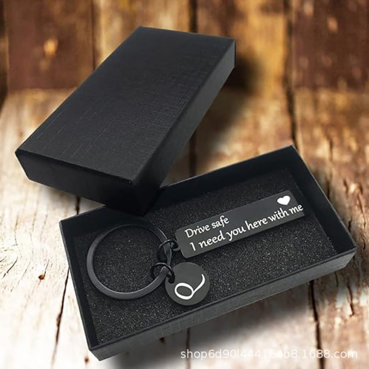 HUPSTL011 Stainless Steel Dog Tag Keychain