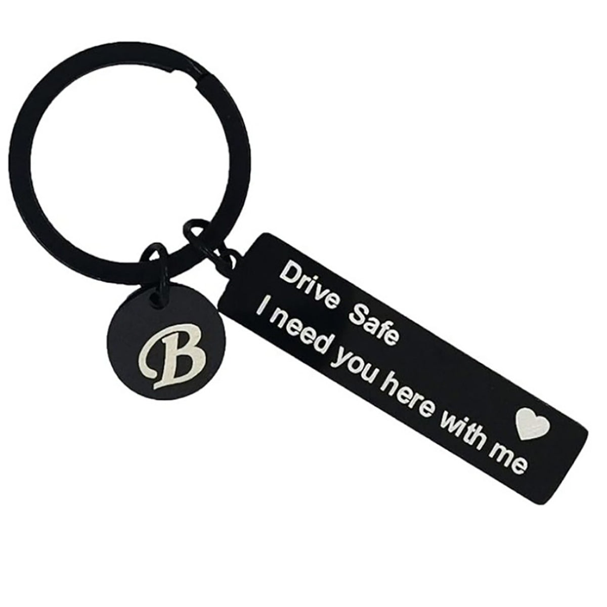 HUPSTL011 Stainless Steel Dog Tag Keychain