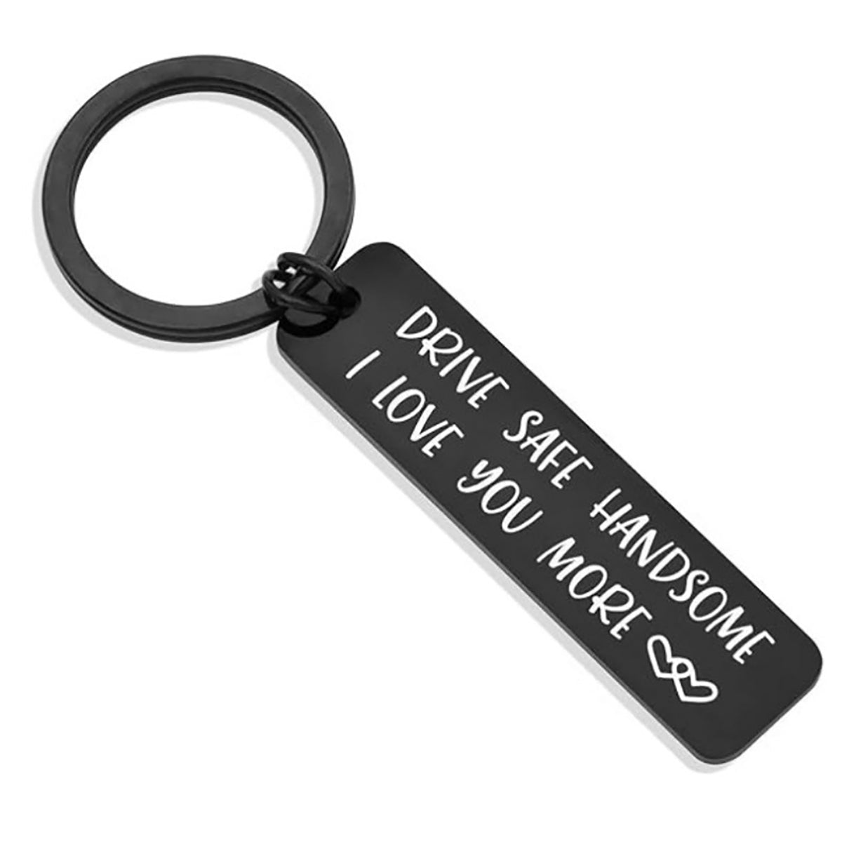 HUPSTL011 Stainless Steel Dog Tag Keychain