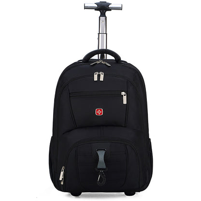 HUPSTL012 Wheeled Trolley Laptop Backpack