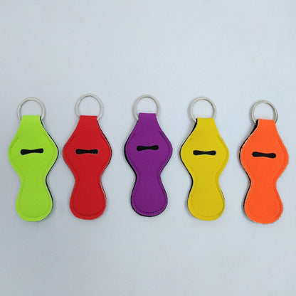 HUPSTL014 Neoprene Chapstick Holder Keychain