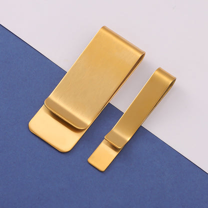 HUPSTL016 Stainless Steel Cash Holder Clip