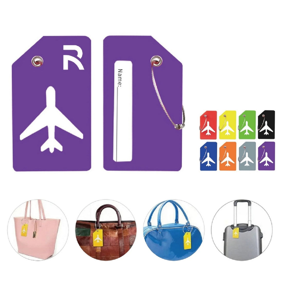HUPSTL021 Silicone Luggage Tag