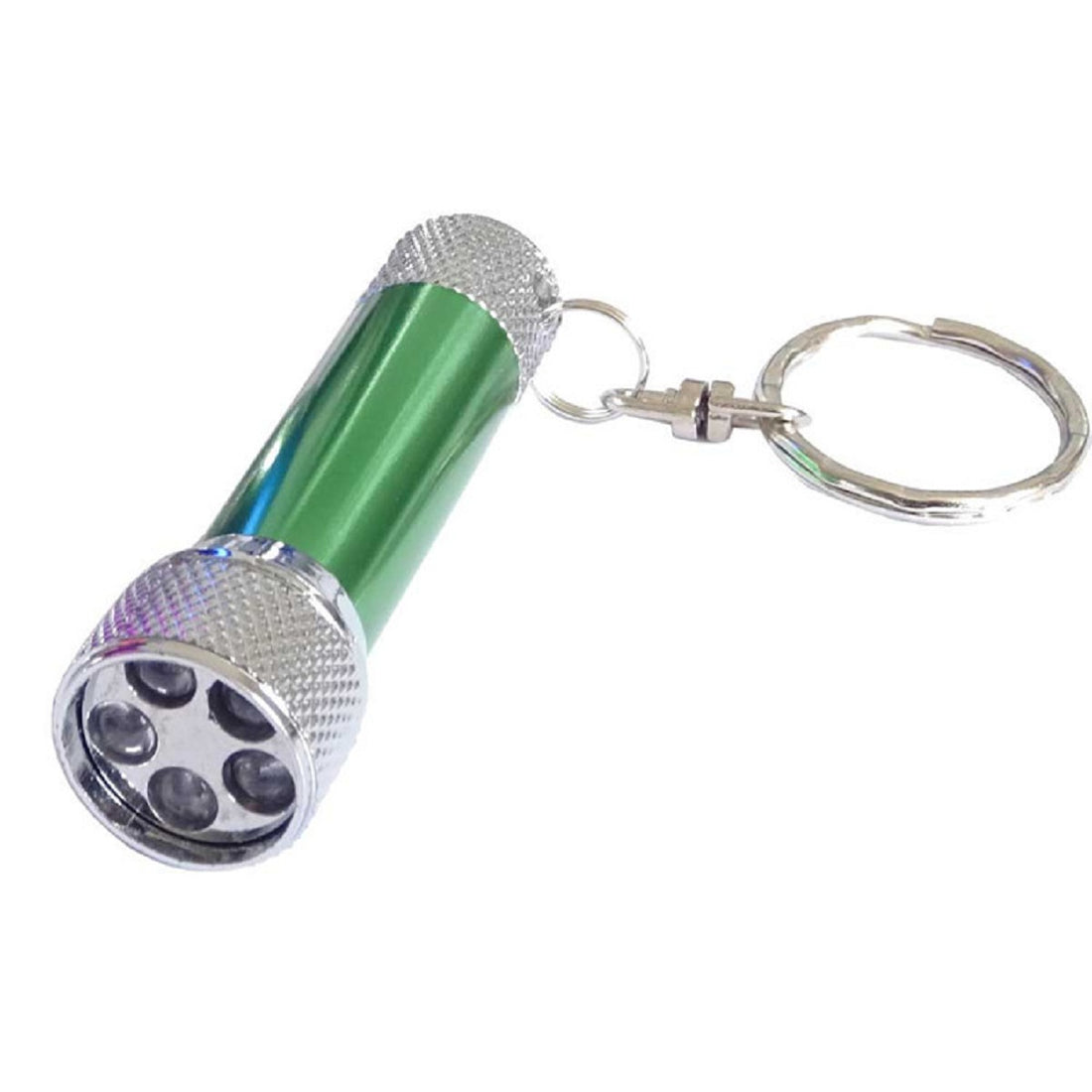 HUPSTL027 Bright Metal LED Mini Flashlight Keychain