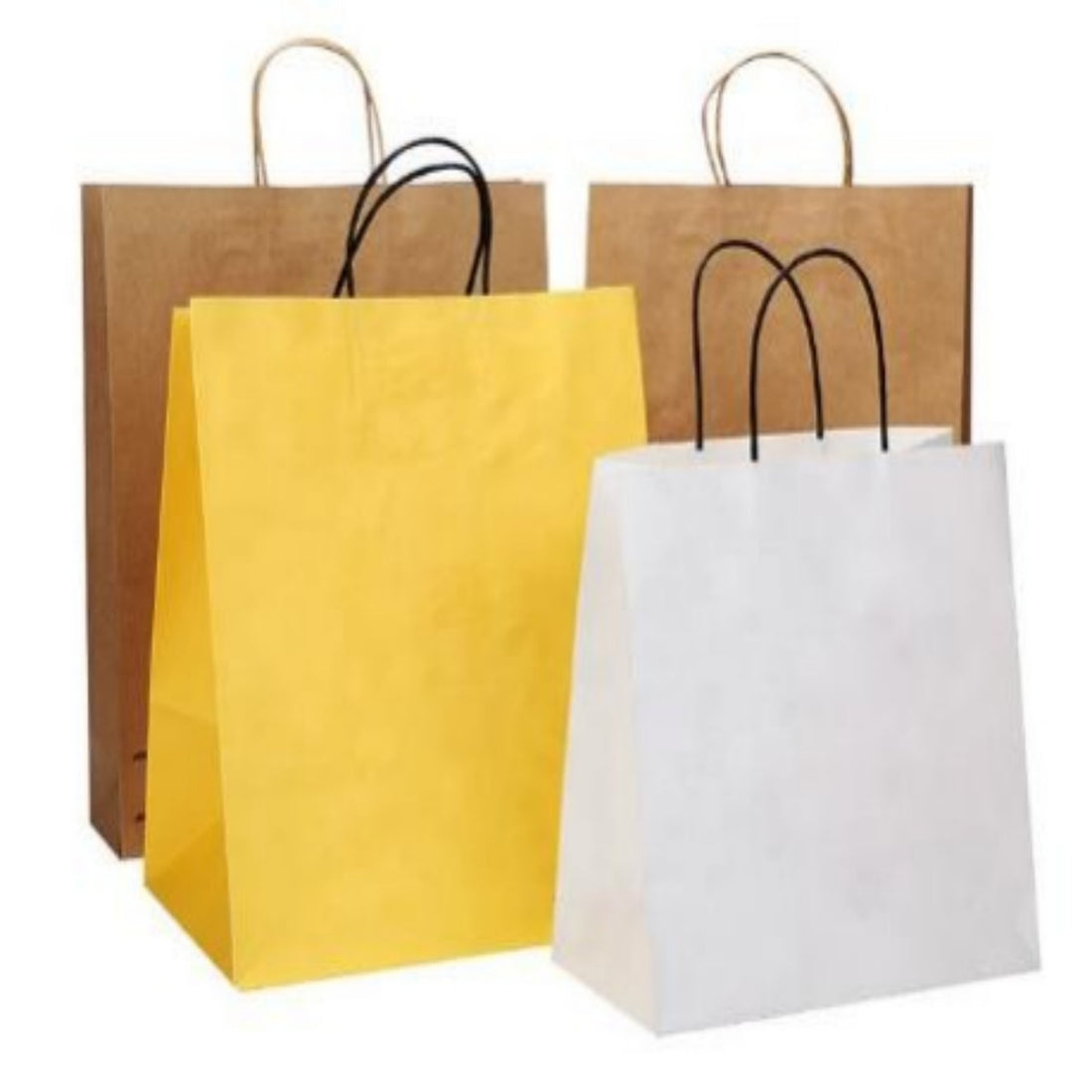 HUPSTL036 Kraft Paper Shopping Bag