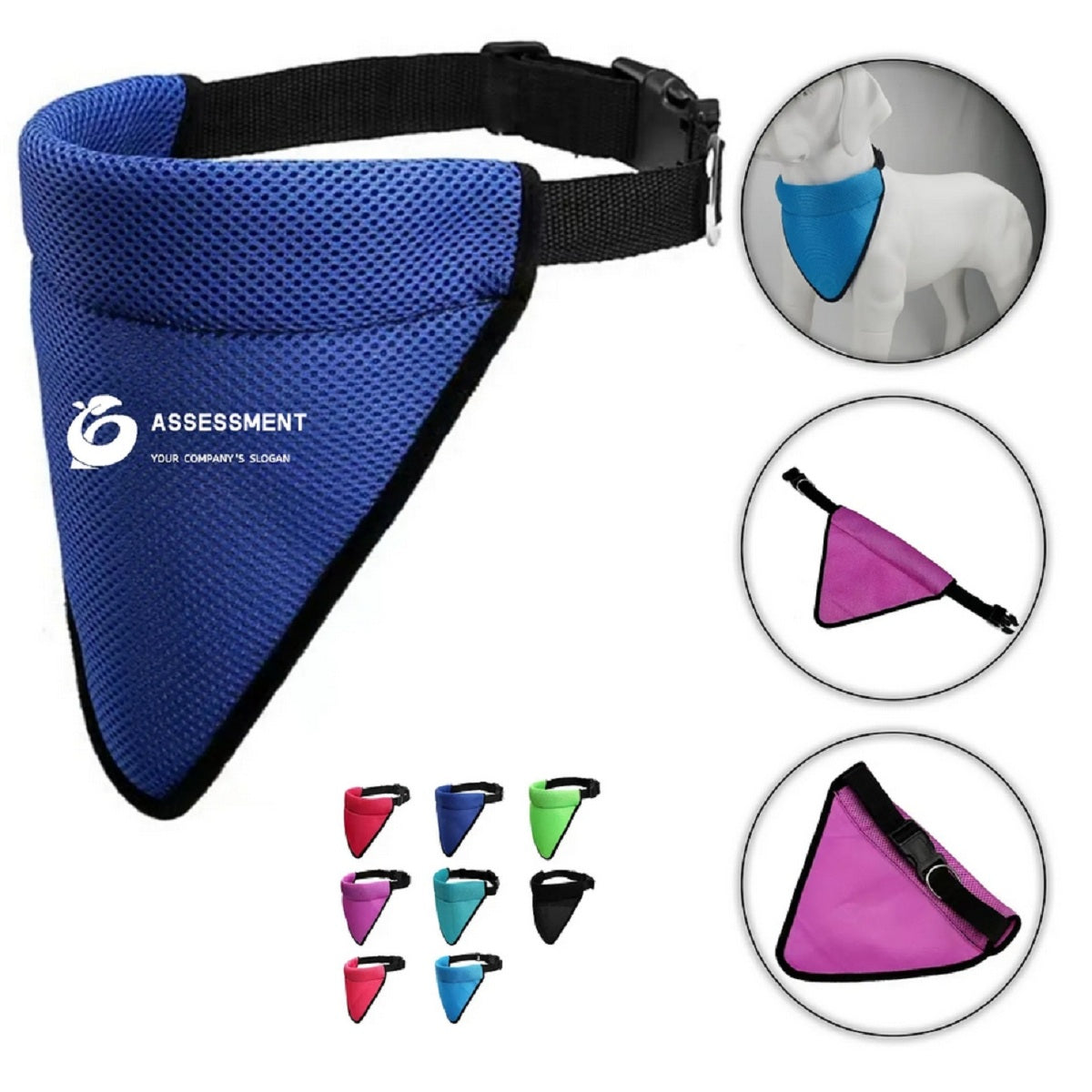 HUPSTL043 Dog Bandana Collar Scarf
