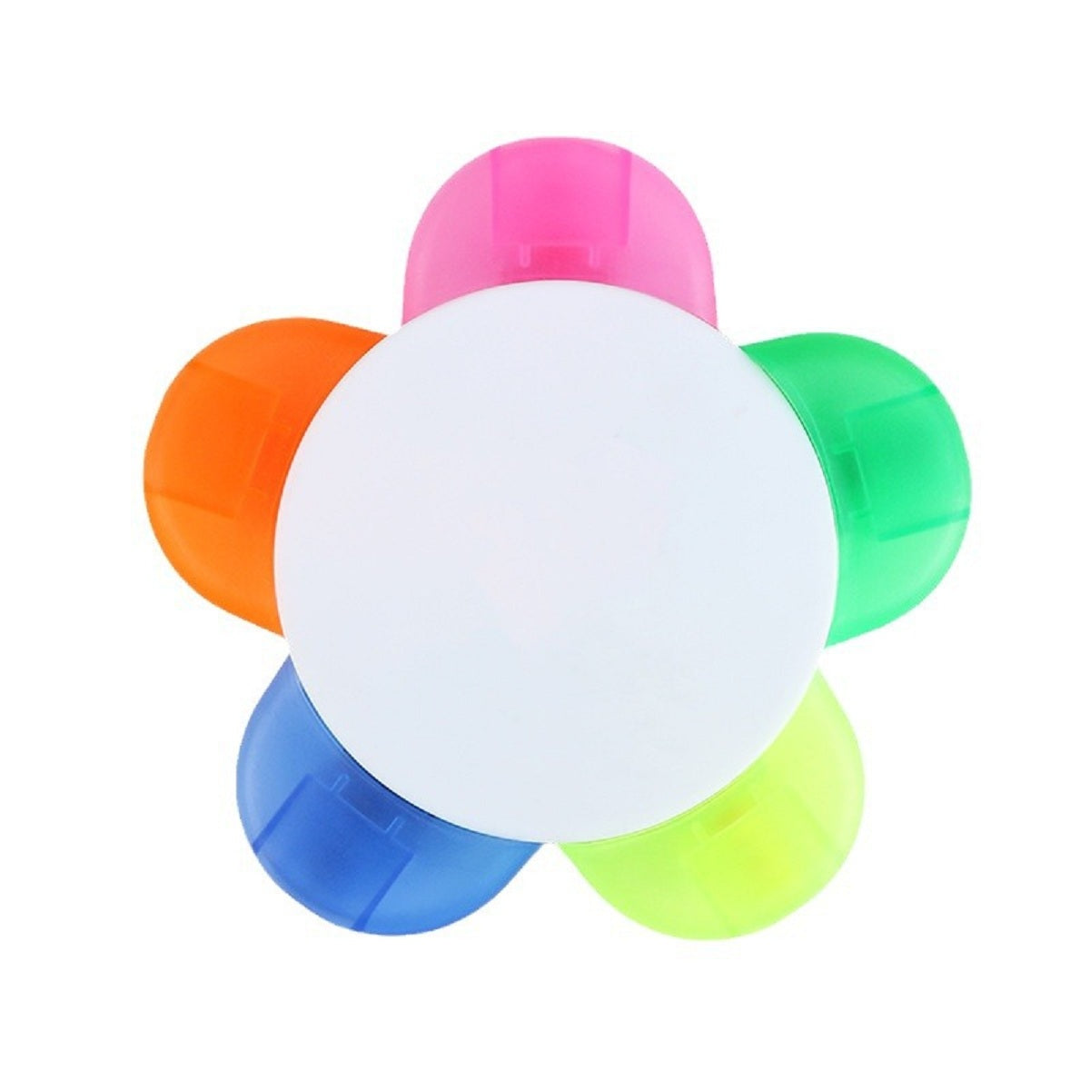 HUPSTL046 Flower Shaped 5-In-1 Highlighter