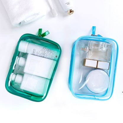 HUPSTL049 Portable Pvc Clear Cosmetic Makeup Bag