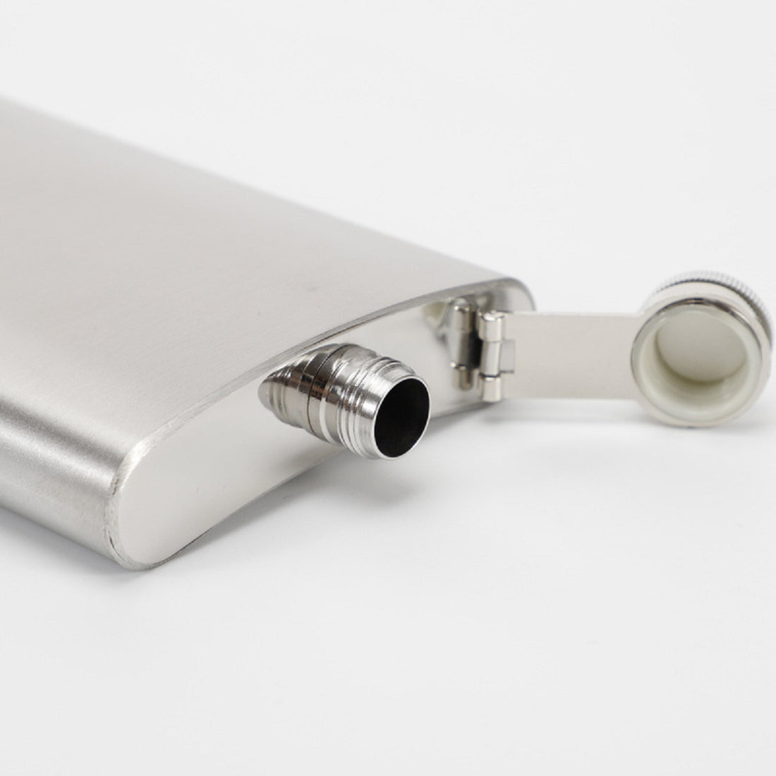 HUPSTL050 8 OZ. Stainless Steel Flask