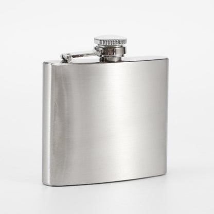 HUPSTL050 8 OZ. Stainless Steel Flask