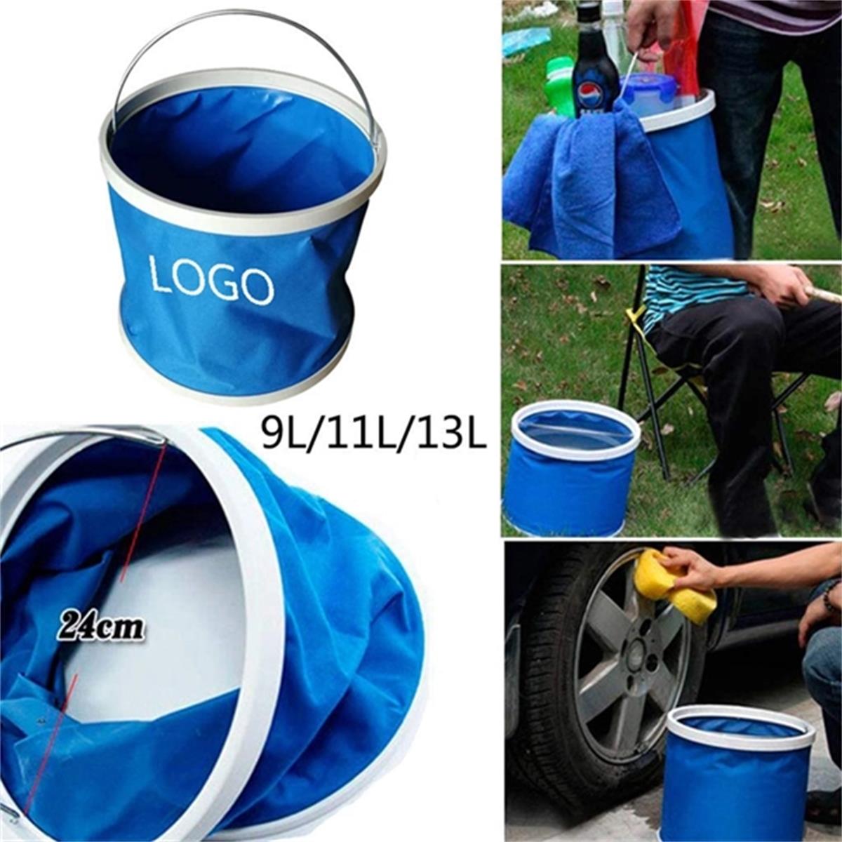 HUPSTL052 9L Foldable Waterproof Fishing Bucket