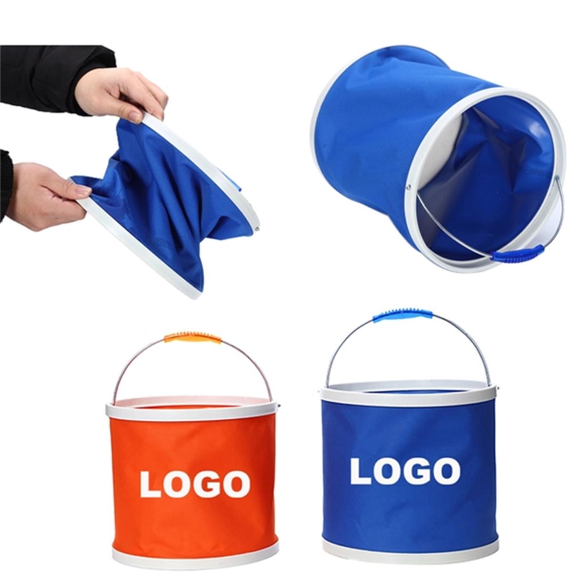HUPSTL052 9L Foldable Waterproof Fishing Bucket