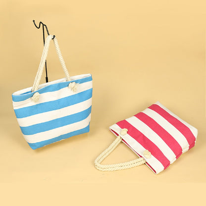 HUPSTL061 Canvas Boat Beach Tote
