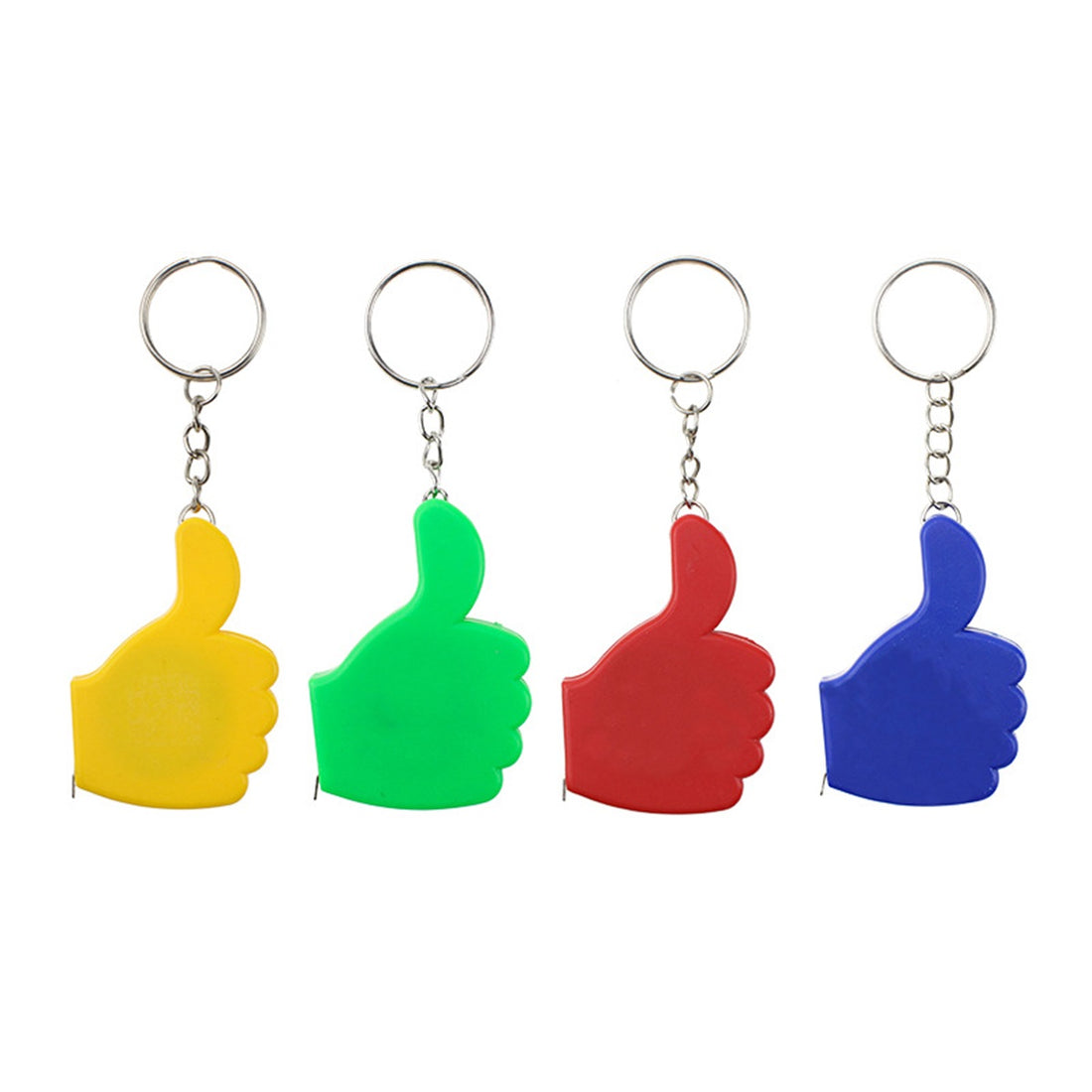 HUPSTL068 Finger Shaped Tape Measure Keychain