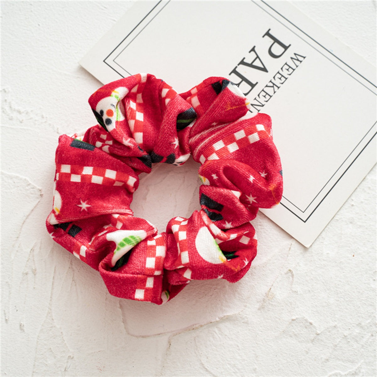 HUPSTL071 Custom Full Color Hair Scrunchies