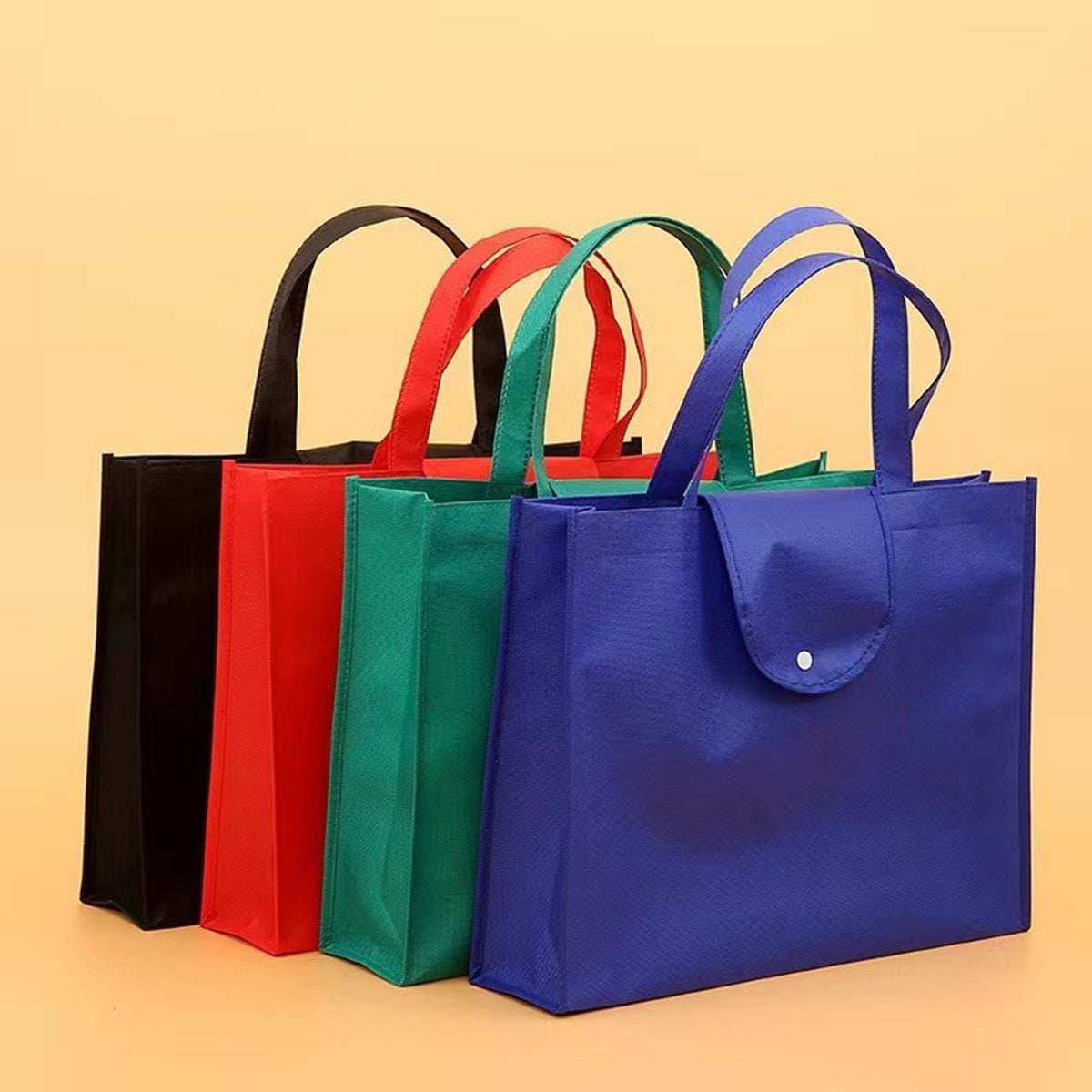 HUPSTL073 Folding Non-woven Tote Bags