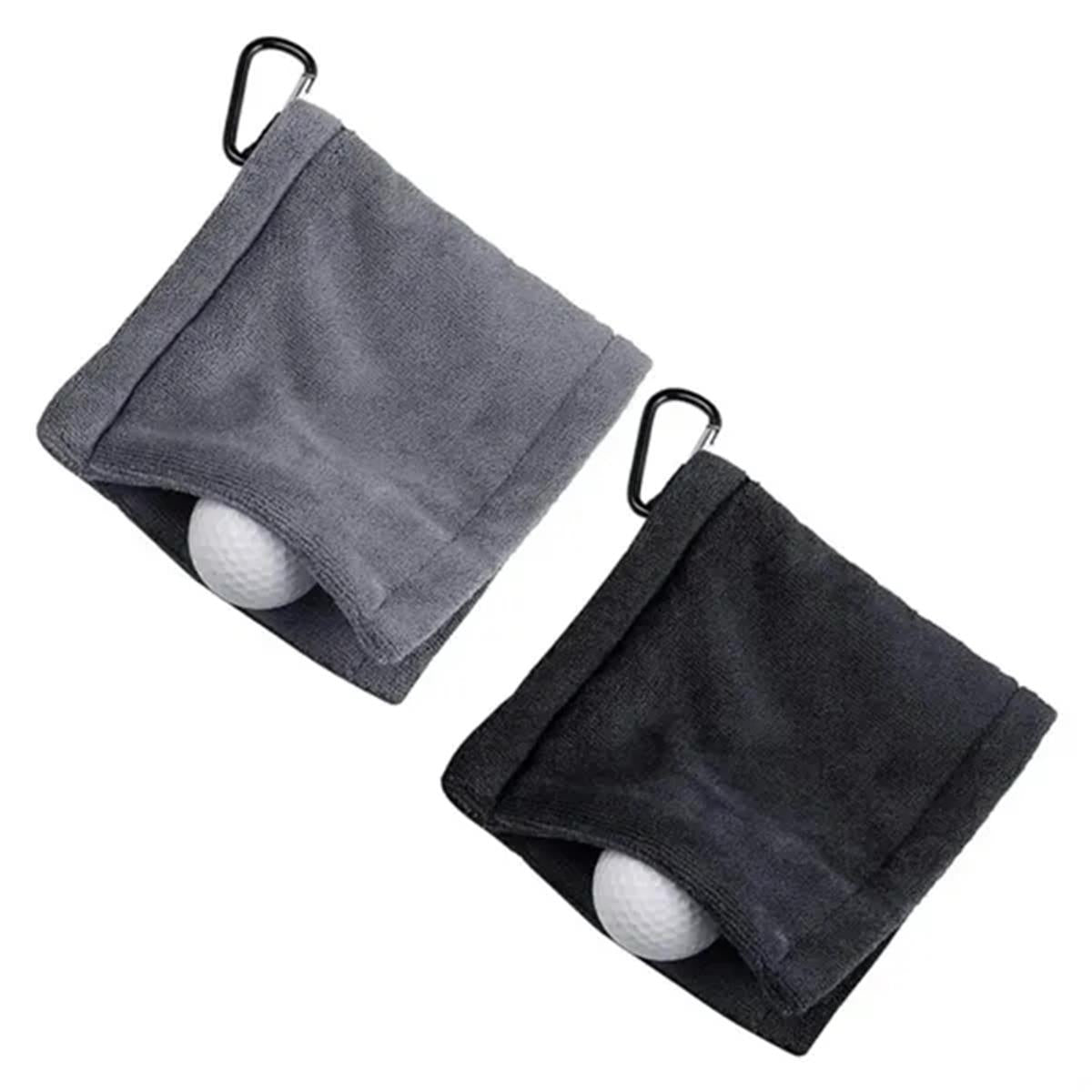 HUPSTL076 Microfiber Scrubber Golf Towel