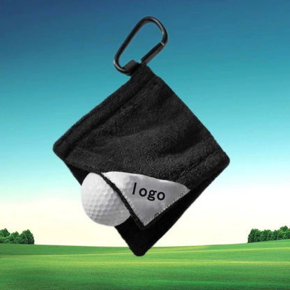 HUPSTL076 Microfiber Scrubber Golf Towel