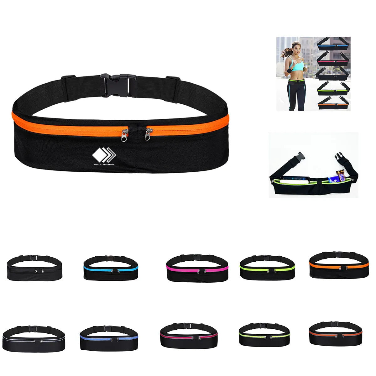 HUPSTL079 Polyester Fanny Pack Running Belt