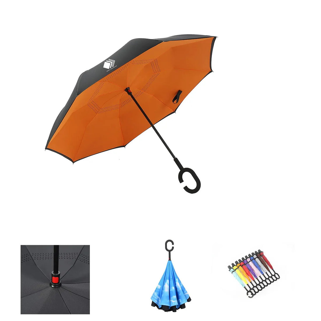 HUPSTL082 48&quot; Arc Inversion Umbrella